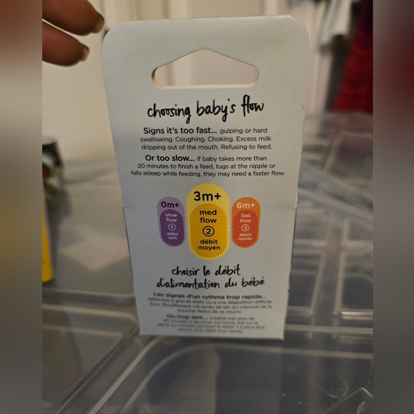 Tommie Tippee bottle nipples set if 2 free with any purchase purchase - Picture 4 of 4